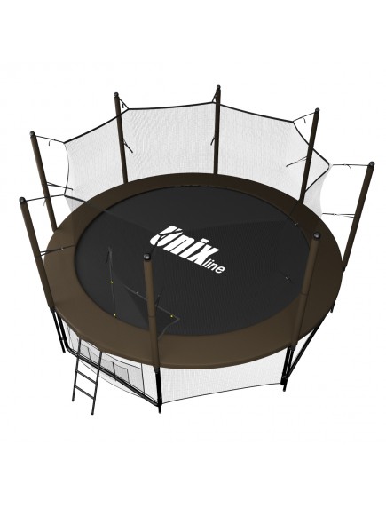Батут UNIX line 12 ft Black&Brown (inside) Батут UNIX line 12 ft Black&Brown (inside)